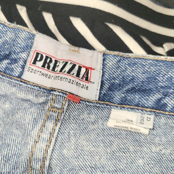 Prezzia Vintage 80s Acid Wash Zipper Jeans 3 24 - Picture 6 of 12